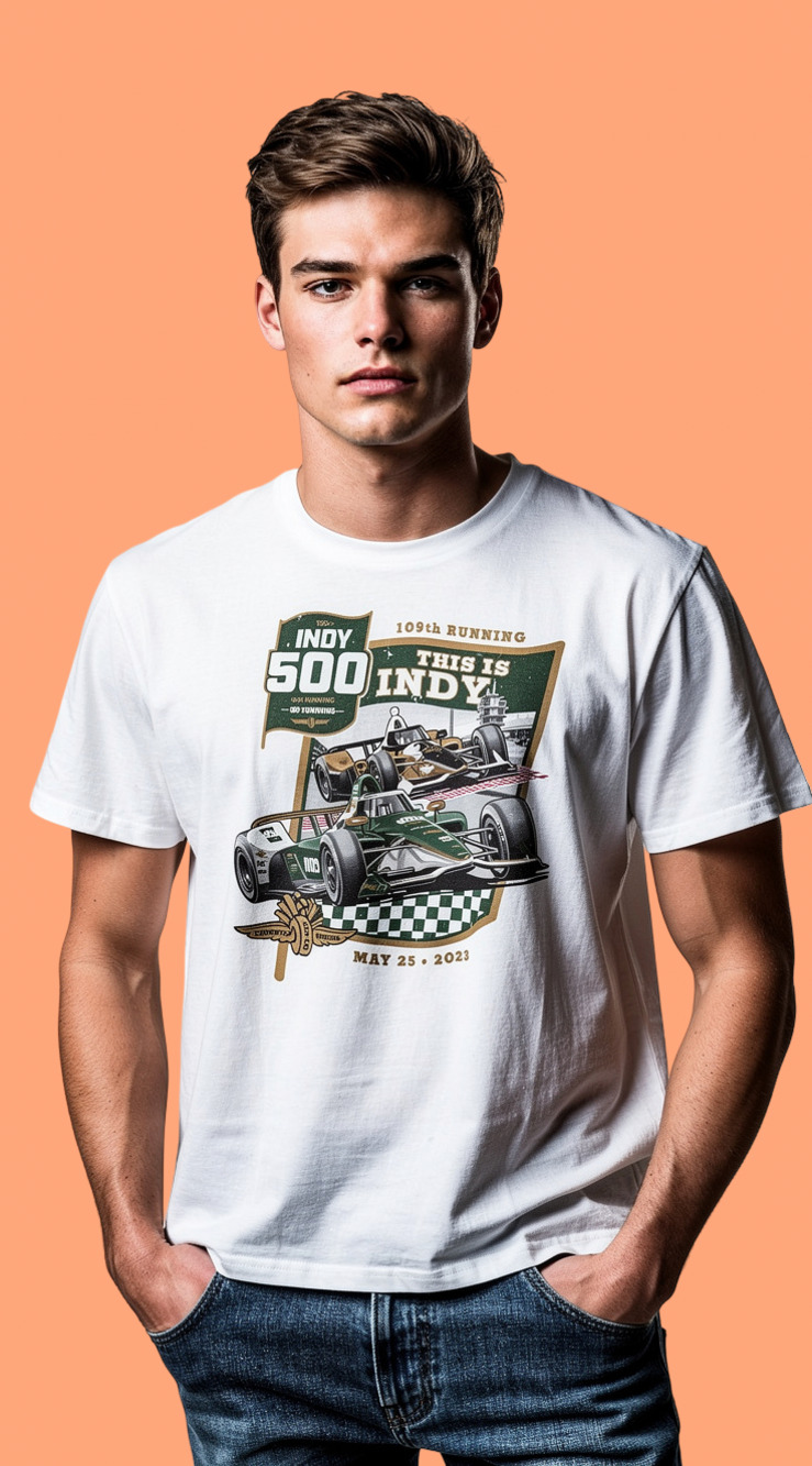 109th Running Indy 500 This Is Indy 2025 Pole Winner T-Shirt